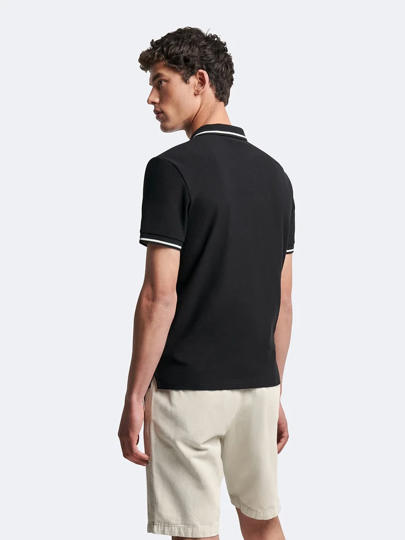 Polo manches courtes 100% coton