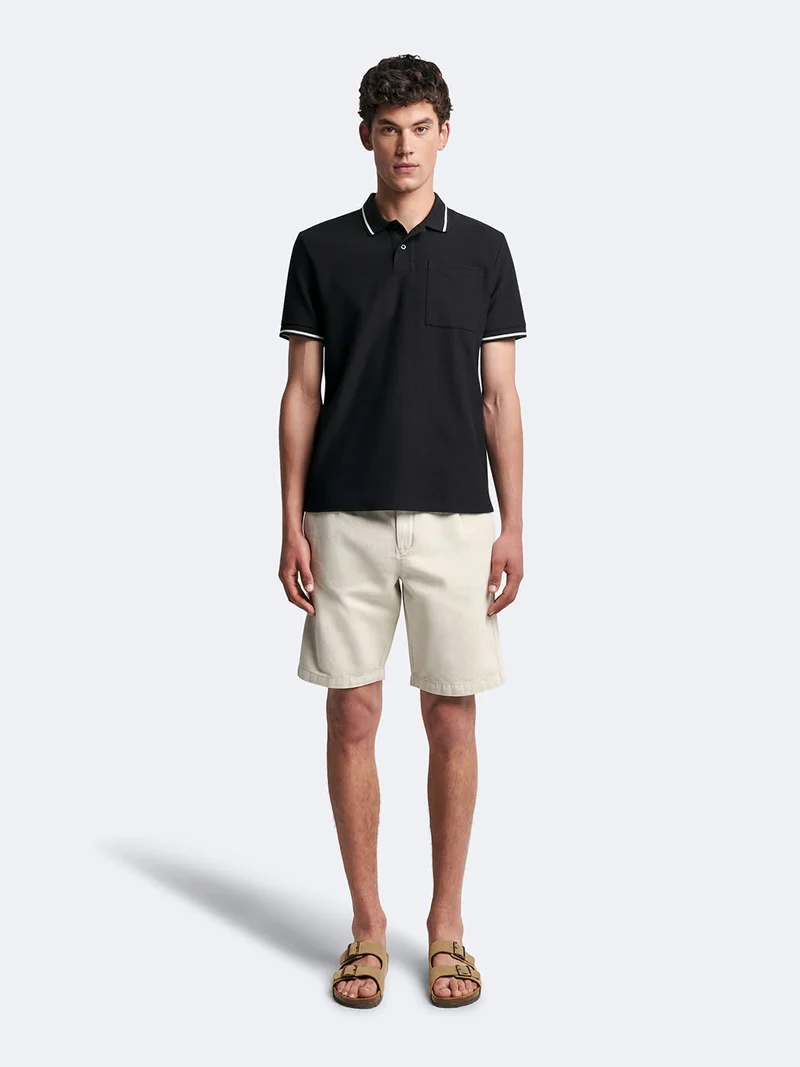 Polo manches courtes 100% coton