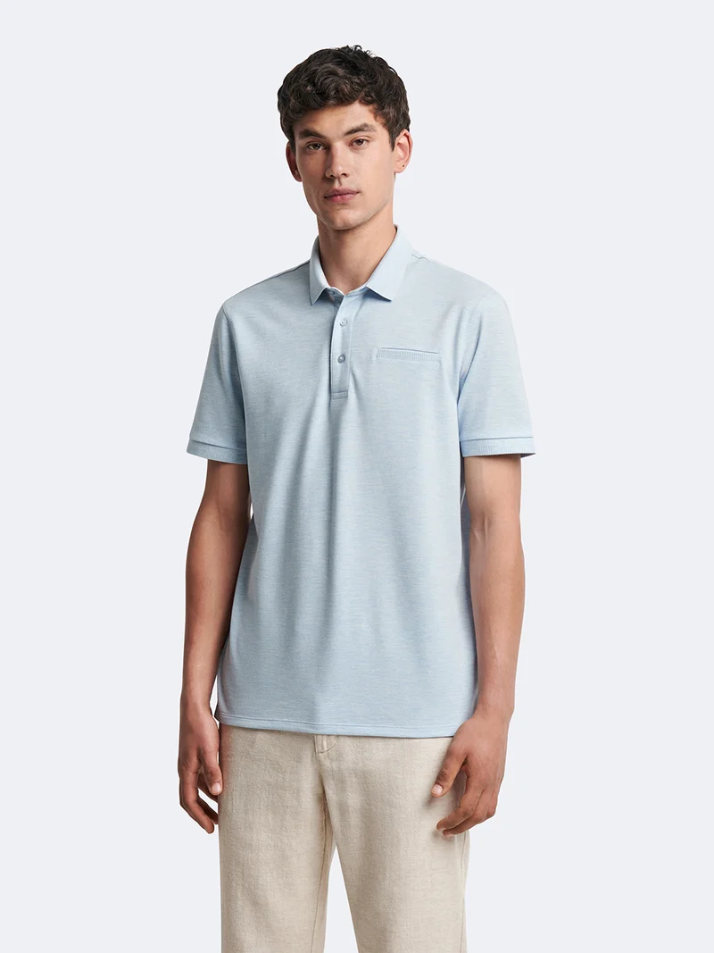 Polo manches courtes uni