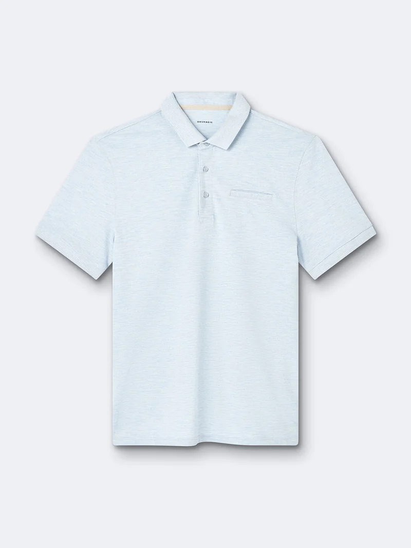 Polo manches courtes uni