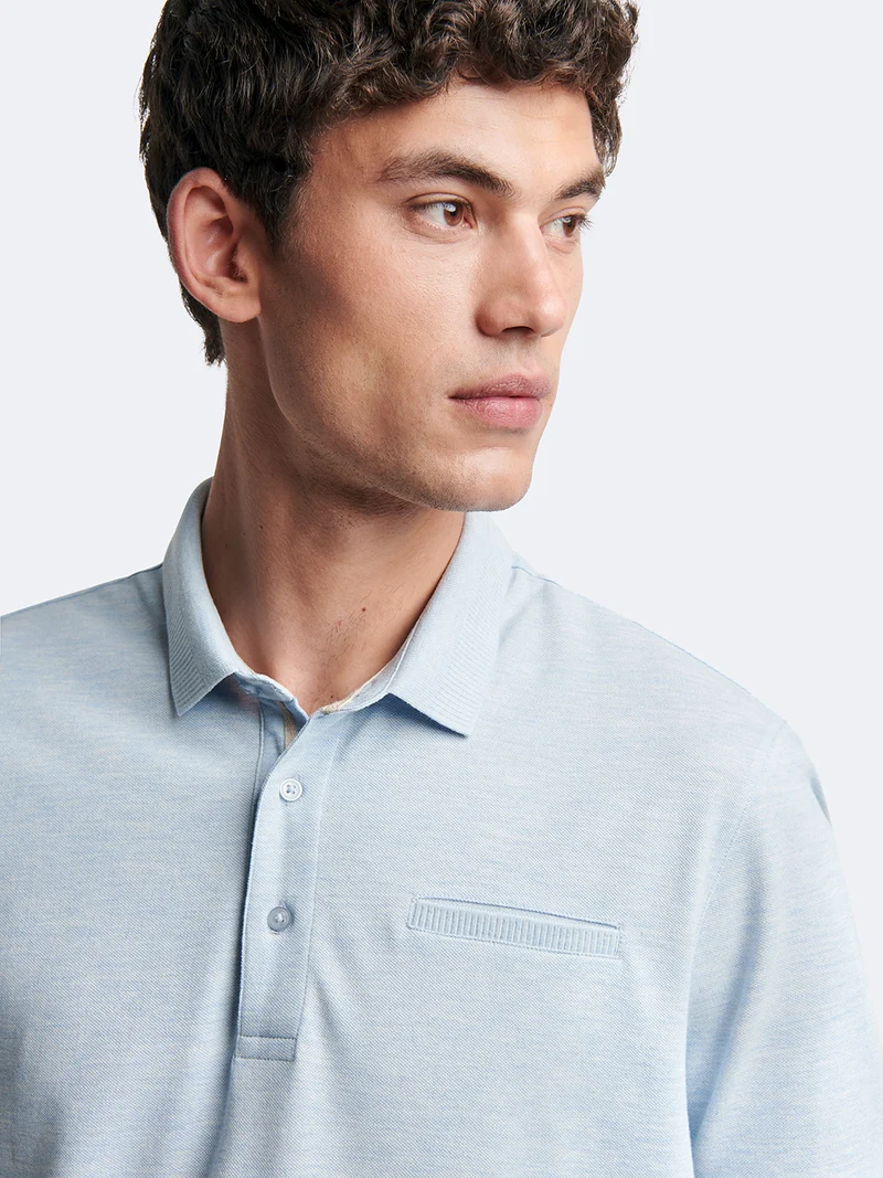 Polo manches courtes uni