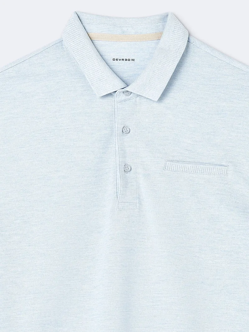 Polo manches courtes uni