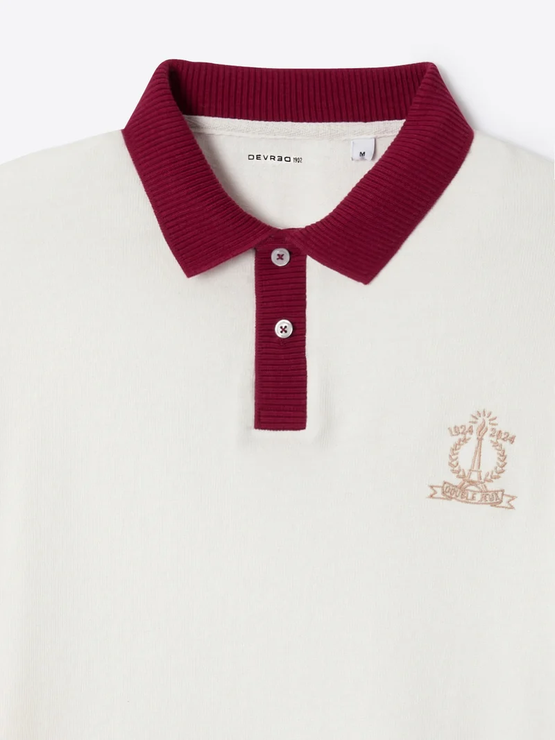 Polo manches courtes 100% coton