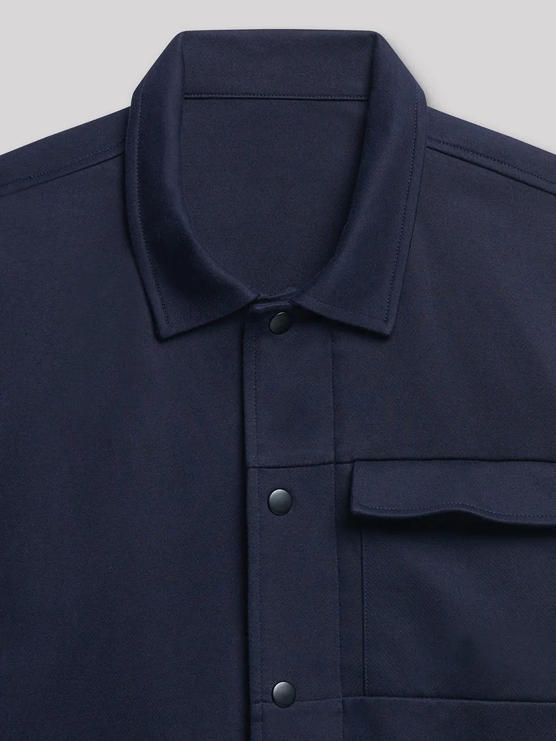 Veste legère en coton uni