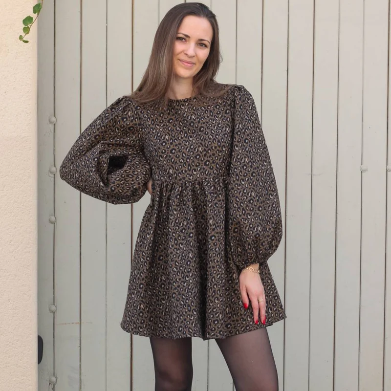 Patron de couture PDF | La robe Anaïs | Cha'Coud | Bilingue (FR/EN)