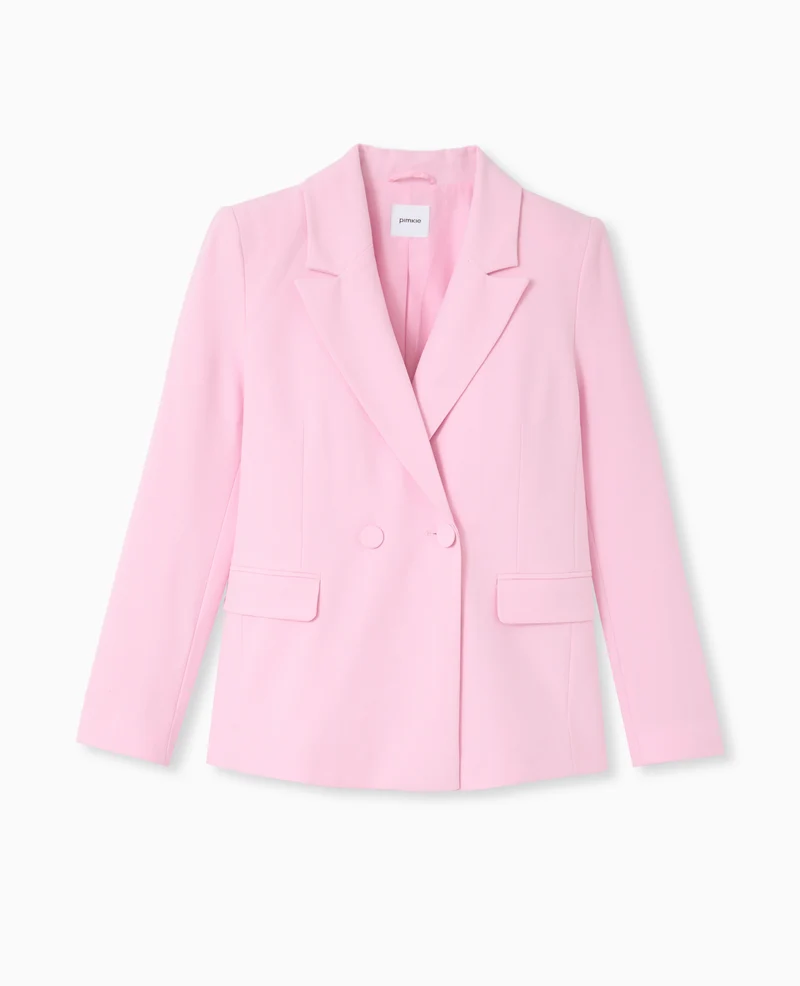 Veste tailleur avec double boutonnage
