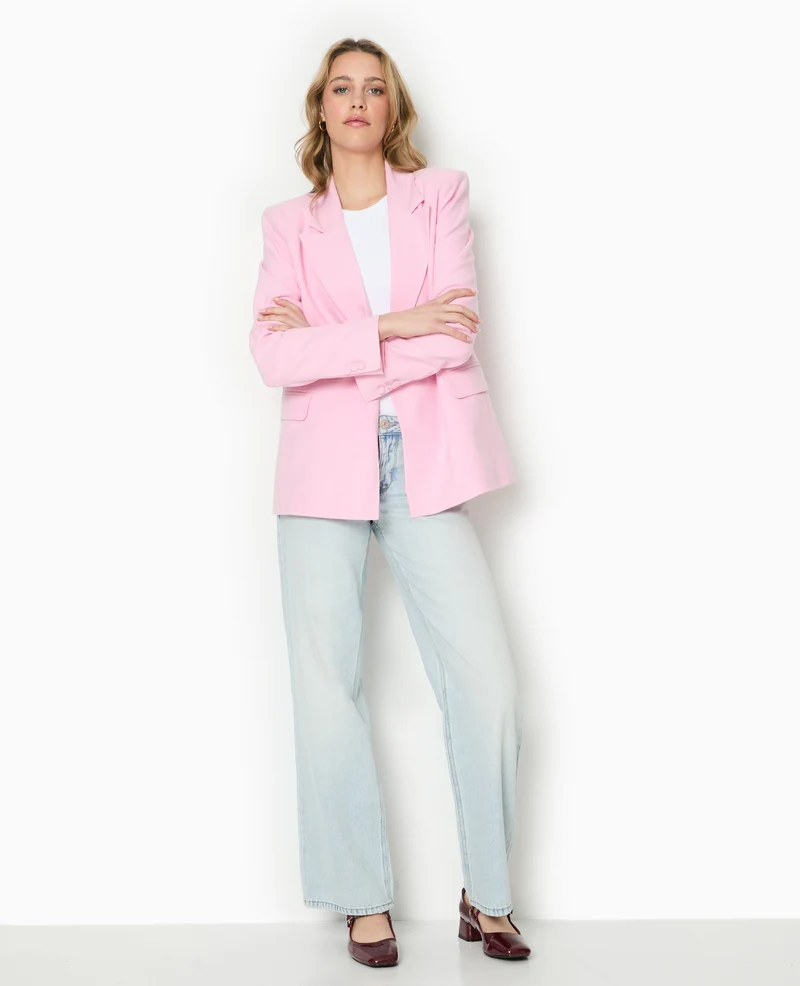 Veste tailleur avec double boutonnage