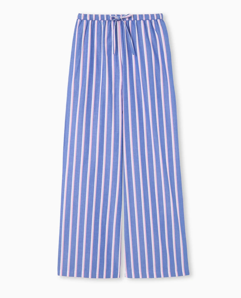 Pantalon rayé esprit pyjama d'homme