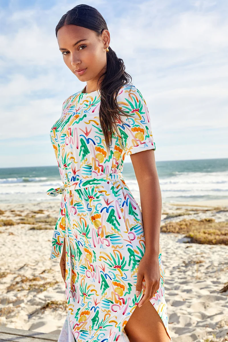 Robe Rivage Hawaï