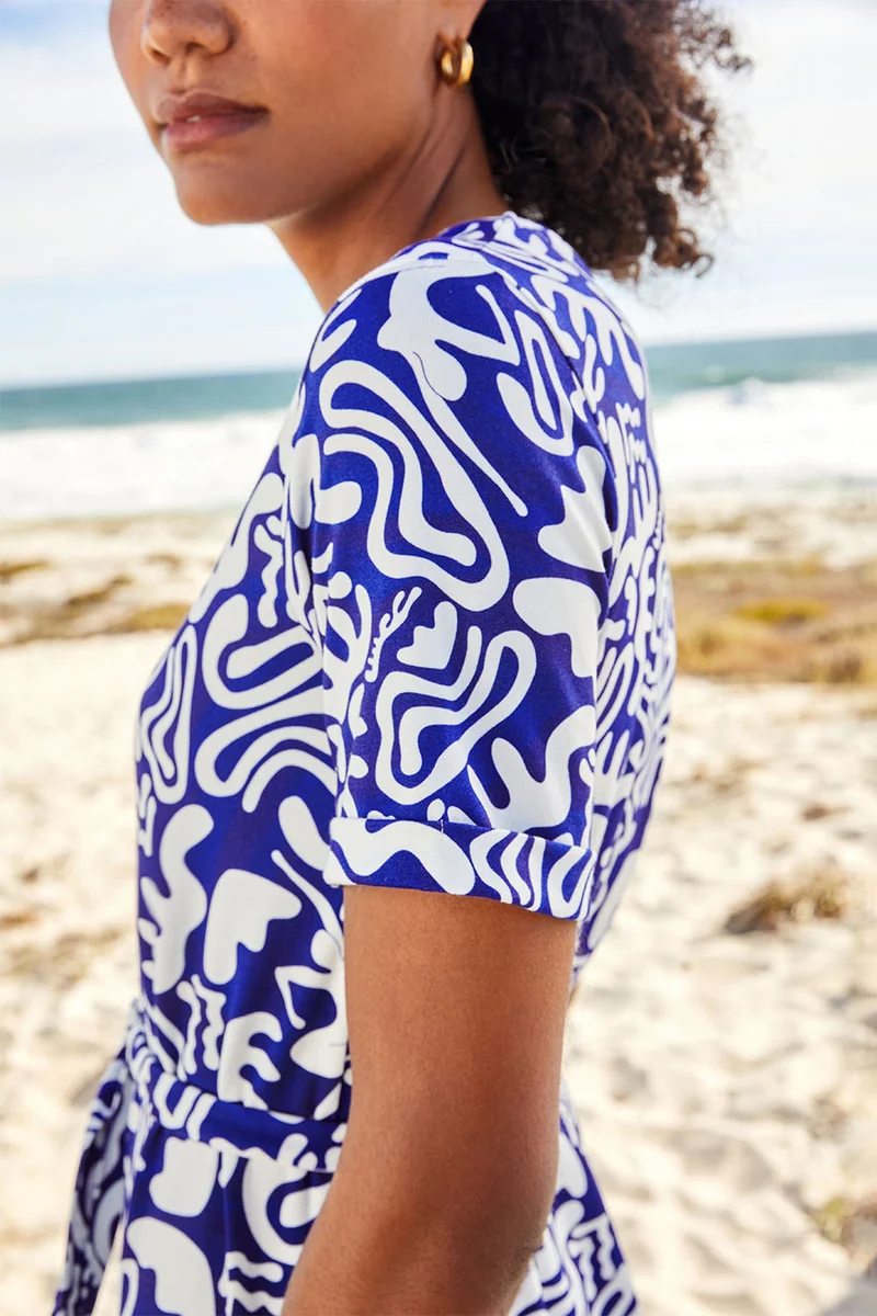 Robe Rivage Fusion Bleu