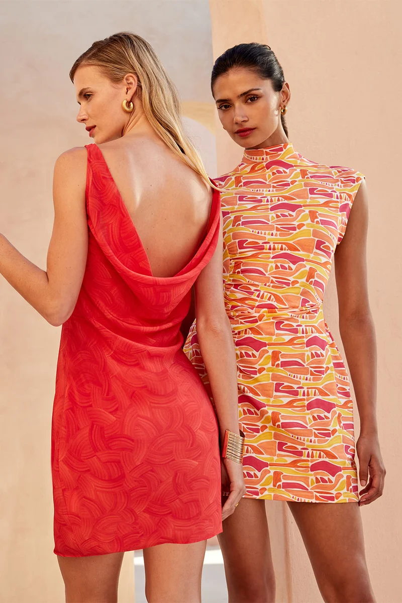 Robe Nectar en soie Rivière Grenadine