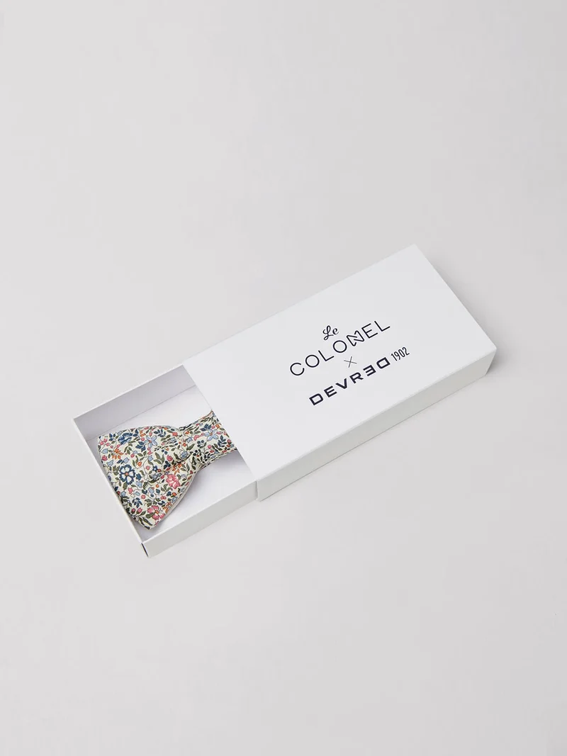 Noeud papillon fleuri - Le Colonel