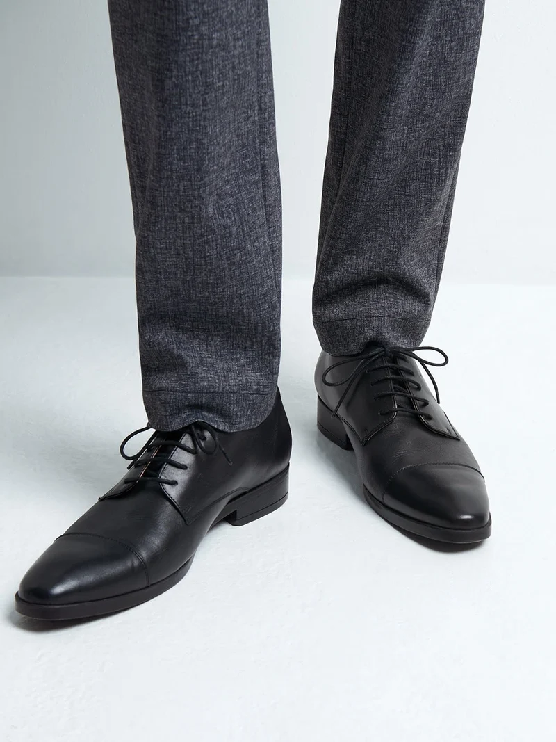 Derbies en cuir