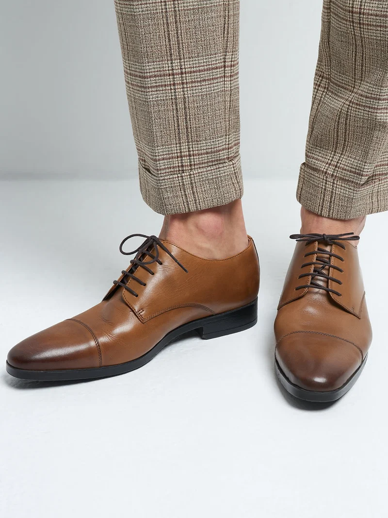 Derbies en cuir