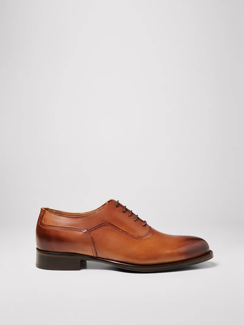 Richelieus en cuir