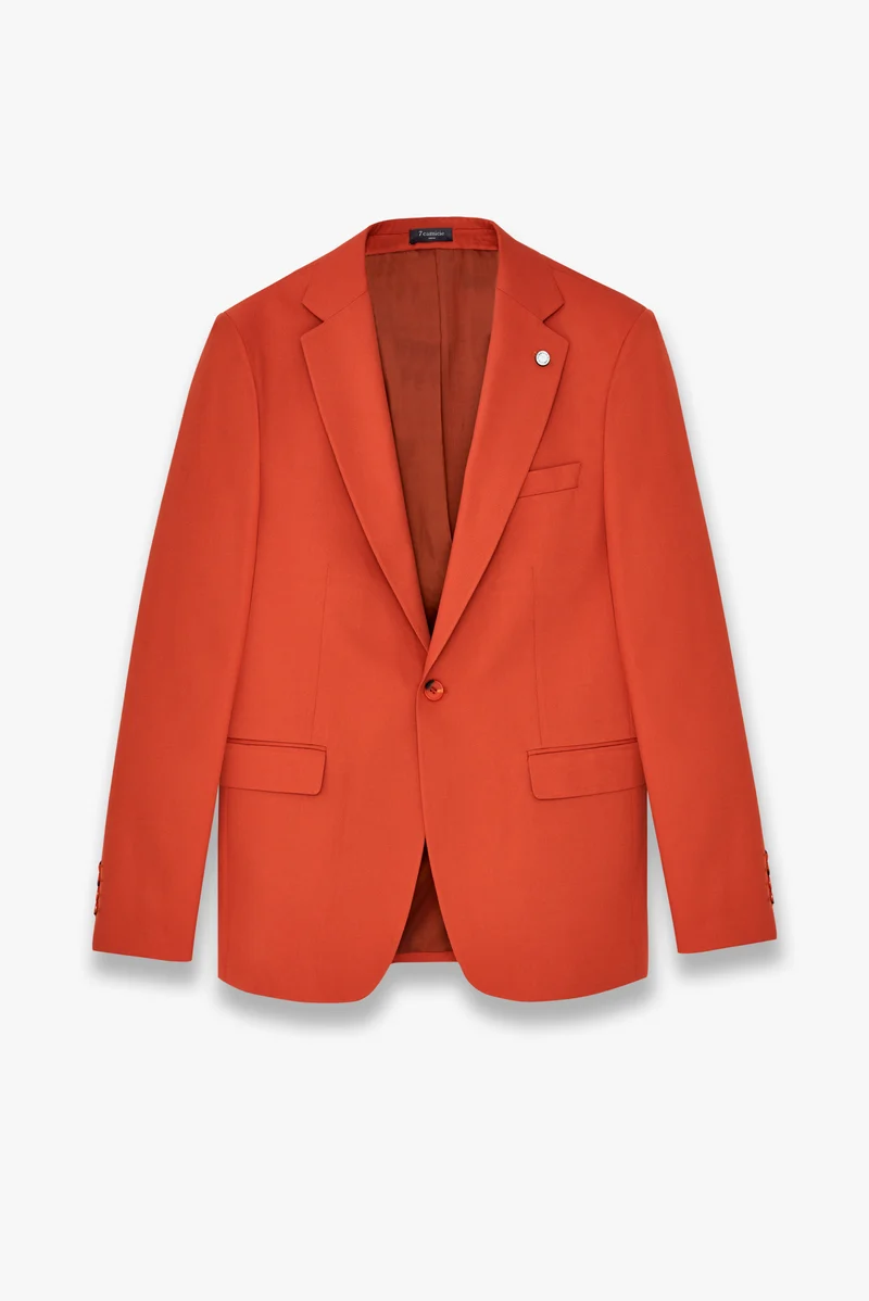 Man Jacket Orange