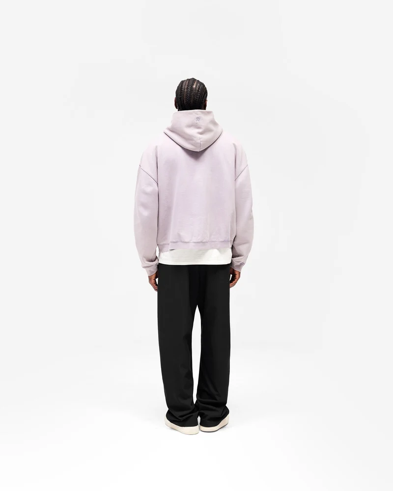 Initial Boxy Hoodie - Mist