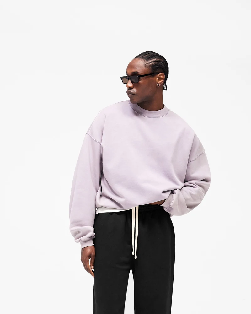 Initial Oversized Sweater - Mist