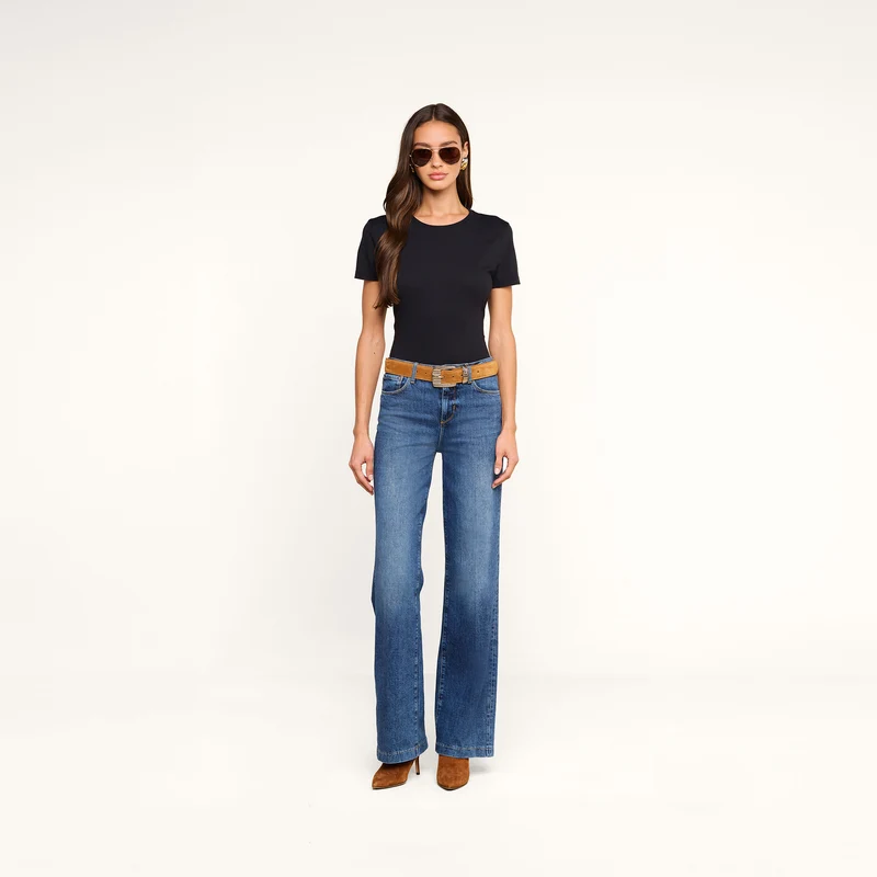 Aileen Cotton Crewneck Tee