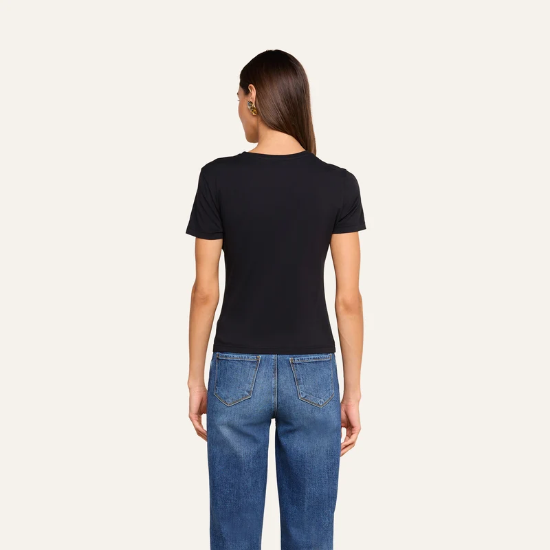 Aileen Cotton Crewneck Tee