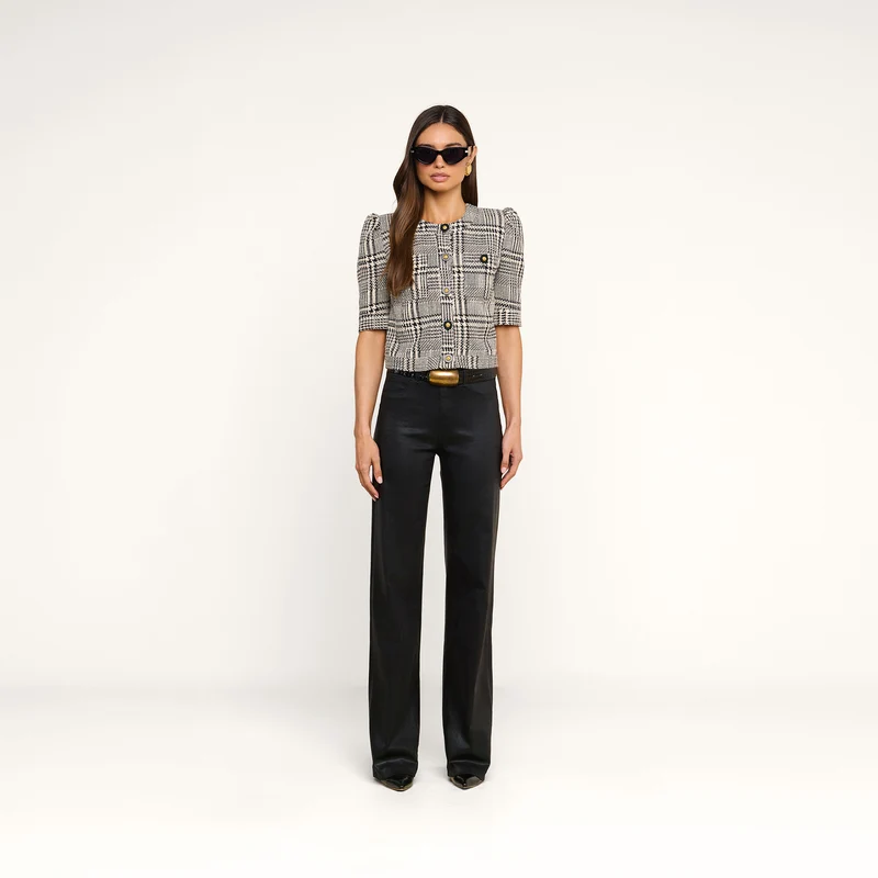 Allegra Cropped Tweed Jacket