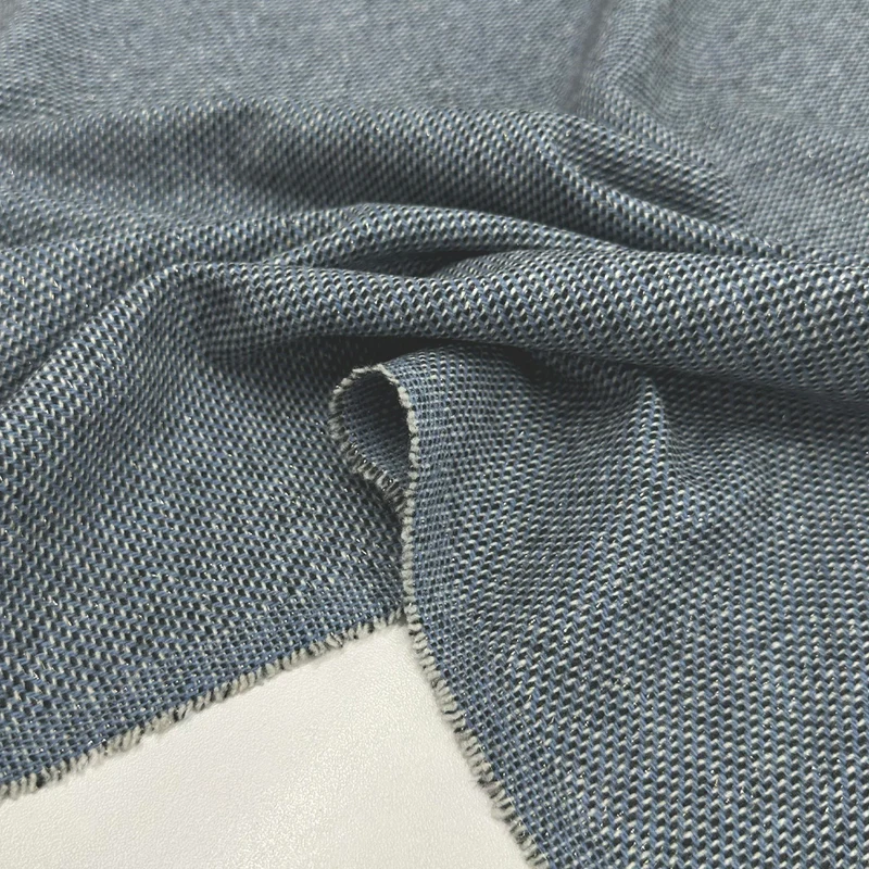 Tissu Tailleur Tweed, Laine Easy Care - Tissé Métallisé, Lumo