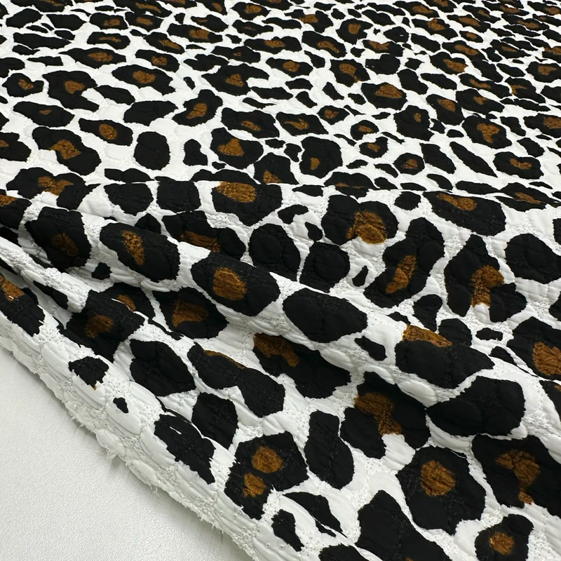 Tissu Matelassé, Coton - Leontine