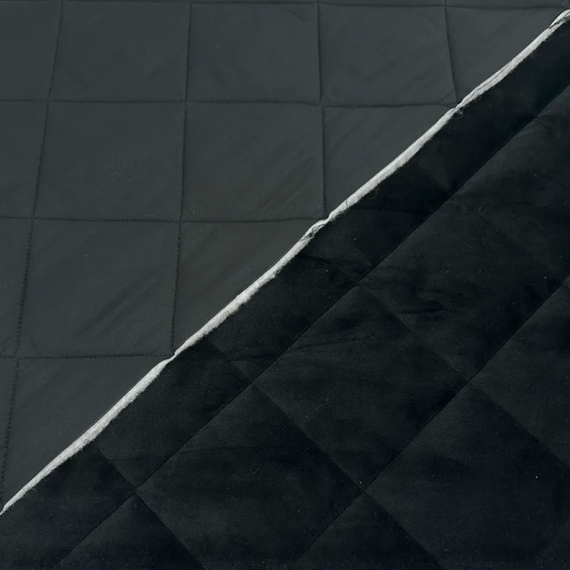 Tissu Matelassé Velours - Double Face, Tessaro