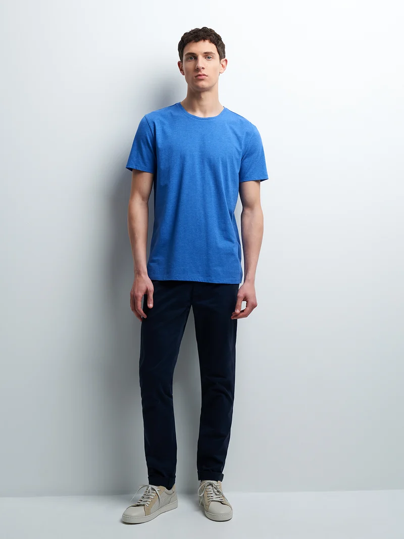 Tee shirt en coton supima® chiné