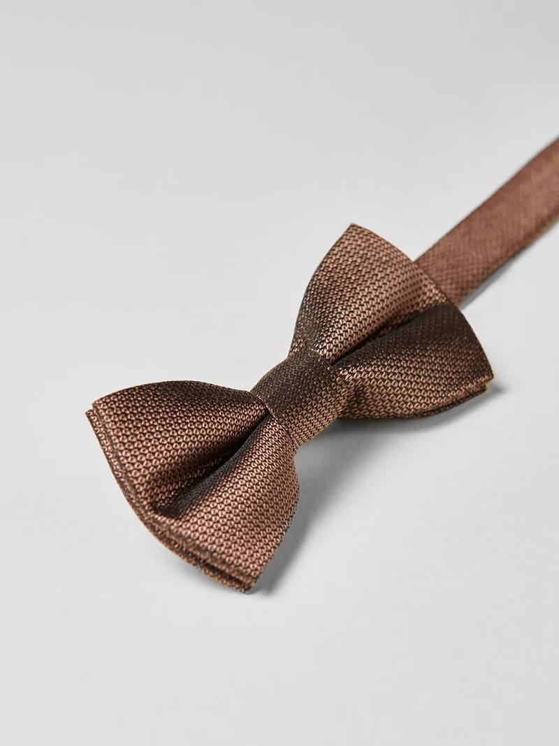 Noeud papillon contenant de la soie