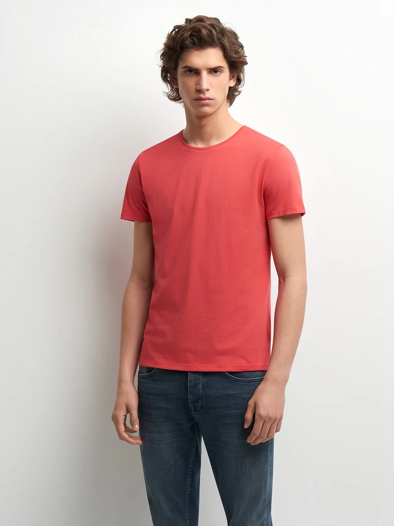 Tee shirt en coton supima® chiné
