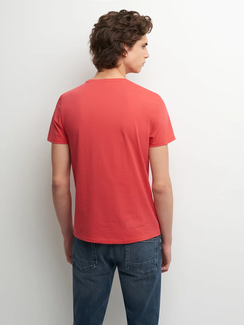 Tee shirt en coton supima® chiné