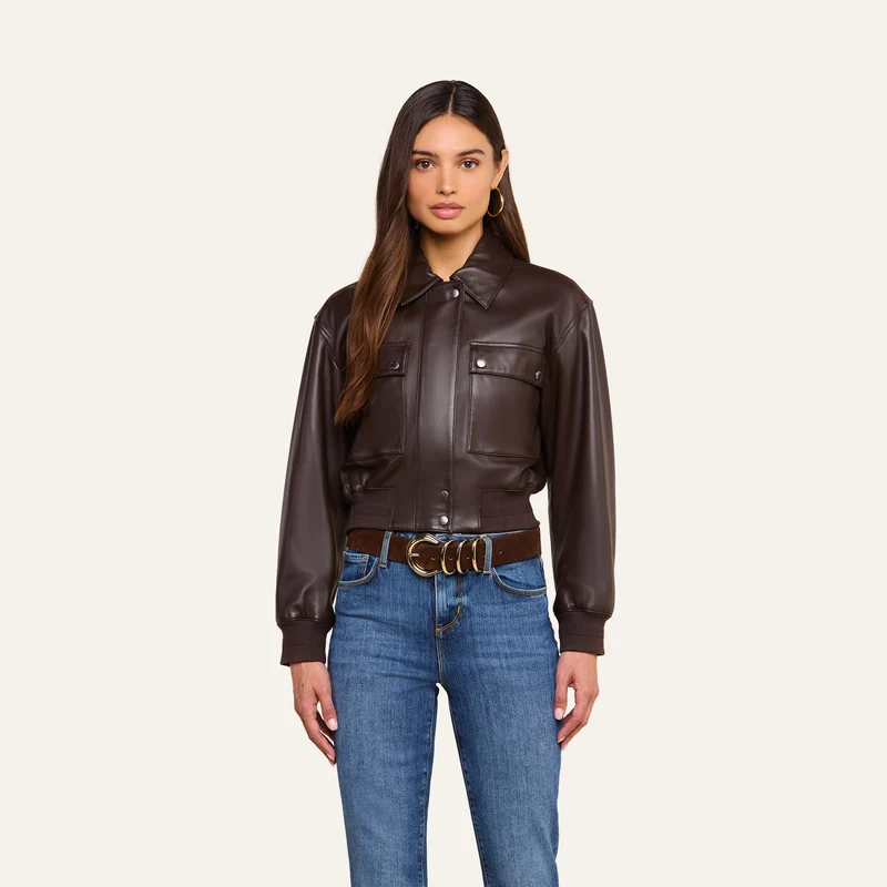Clotilde Leather Jacket