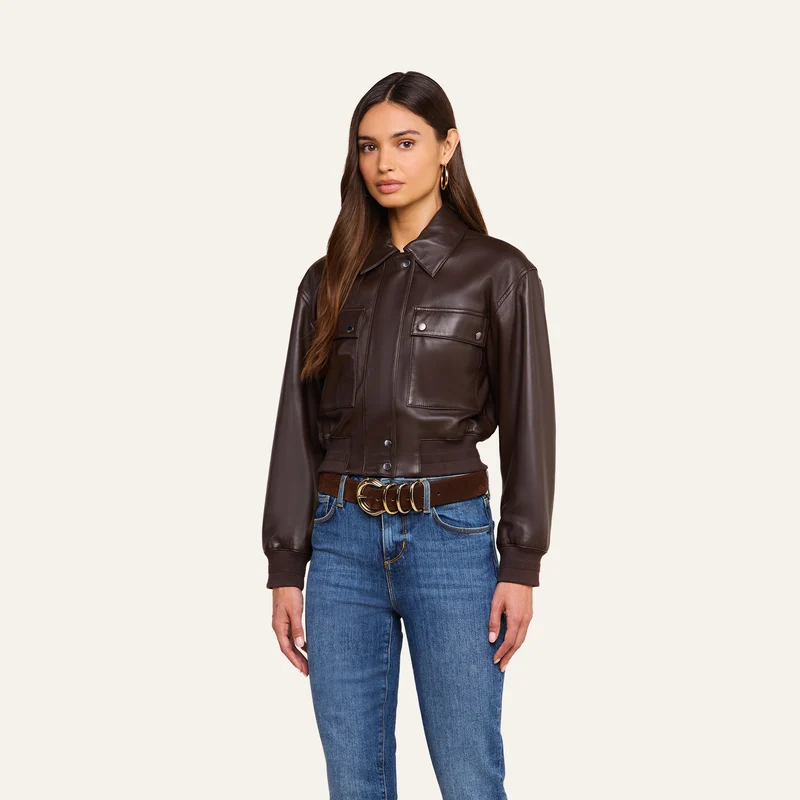 Clotilde Leather Jacket