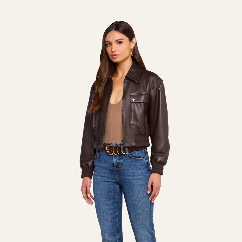 Clotilde Leather Jacket