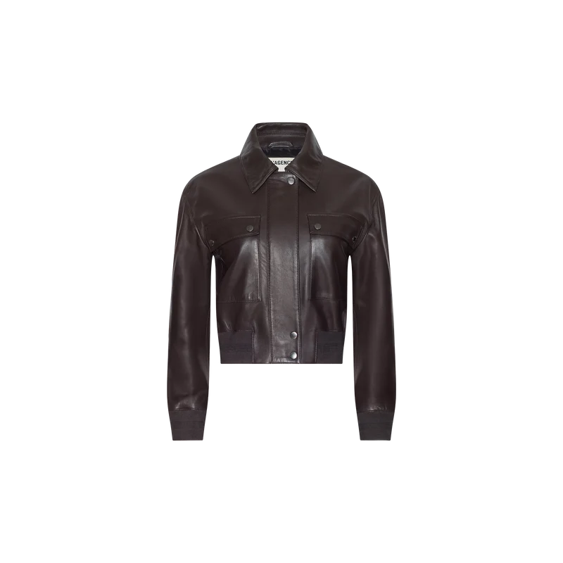 Clotilde Leather Jacket