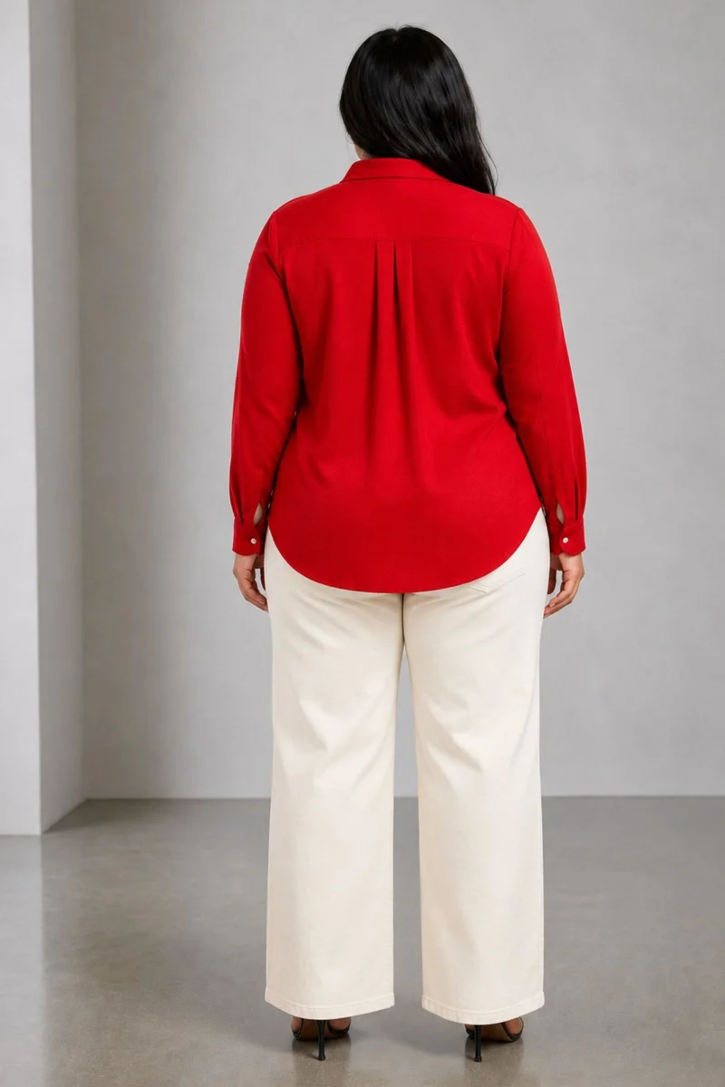 Cairo|Viscose Relaxed Fit Shirt