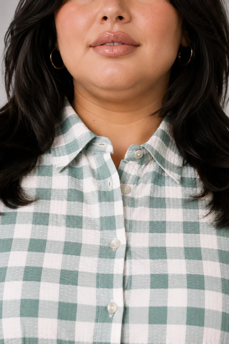Elowe|Cotton Side Tieup Detail Shirt