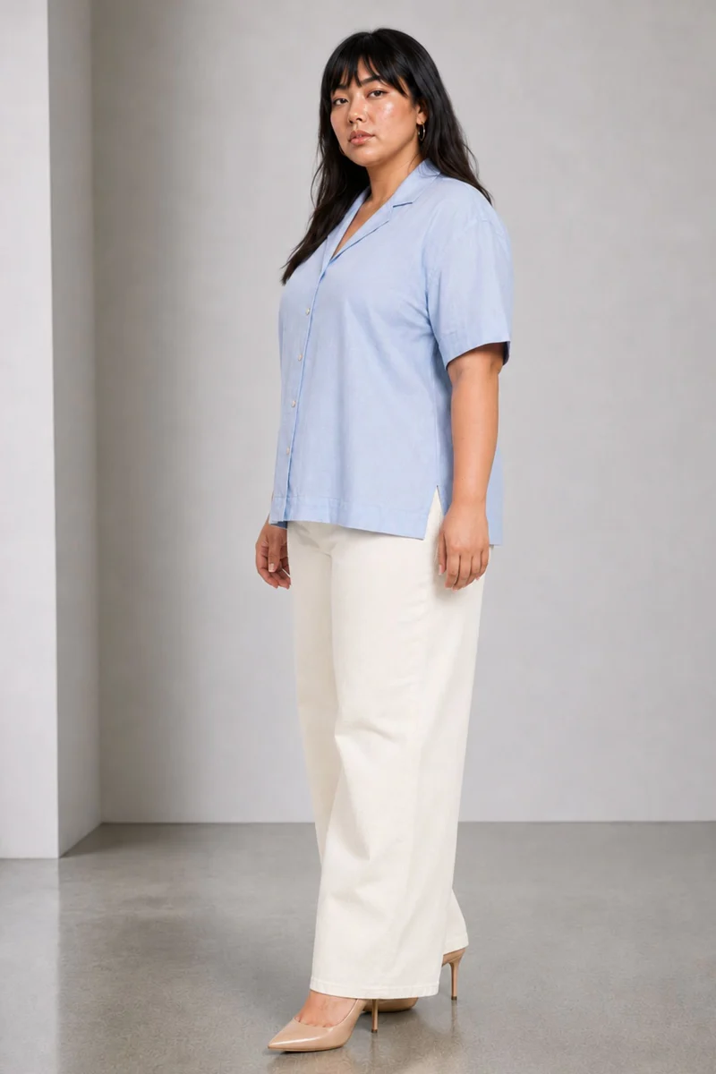 Alden|Cotton Relaxed Fit Shirt