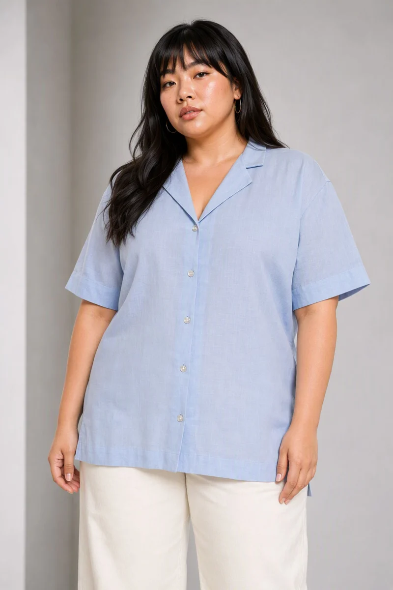 Alden|Cotton Relaxed Fit Shirt