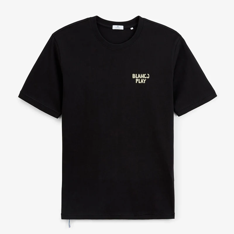 T-shirt manches courtes oversize noir Spice-Up Ya Life SBPLAY