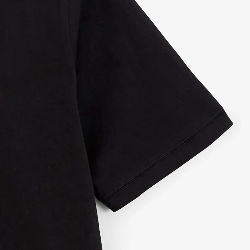 T-shirt manches courtes oversize noir Spice-Up Ya Life SBPLAY