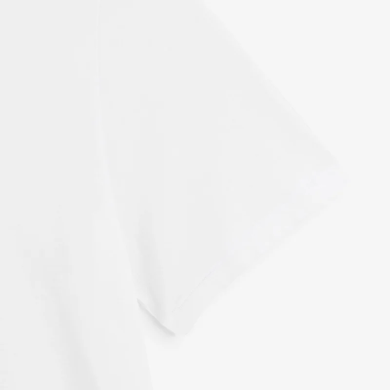 T-shirt manches courtes coton blanc badge bouclette Théo SBPLAY