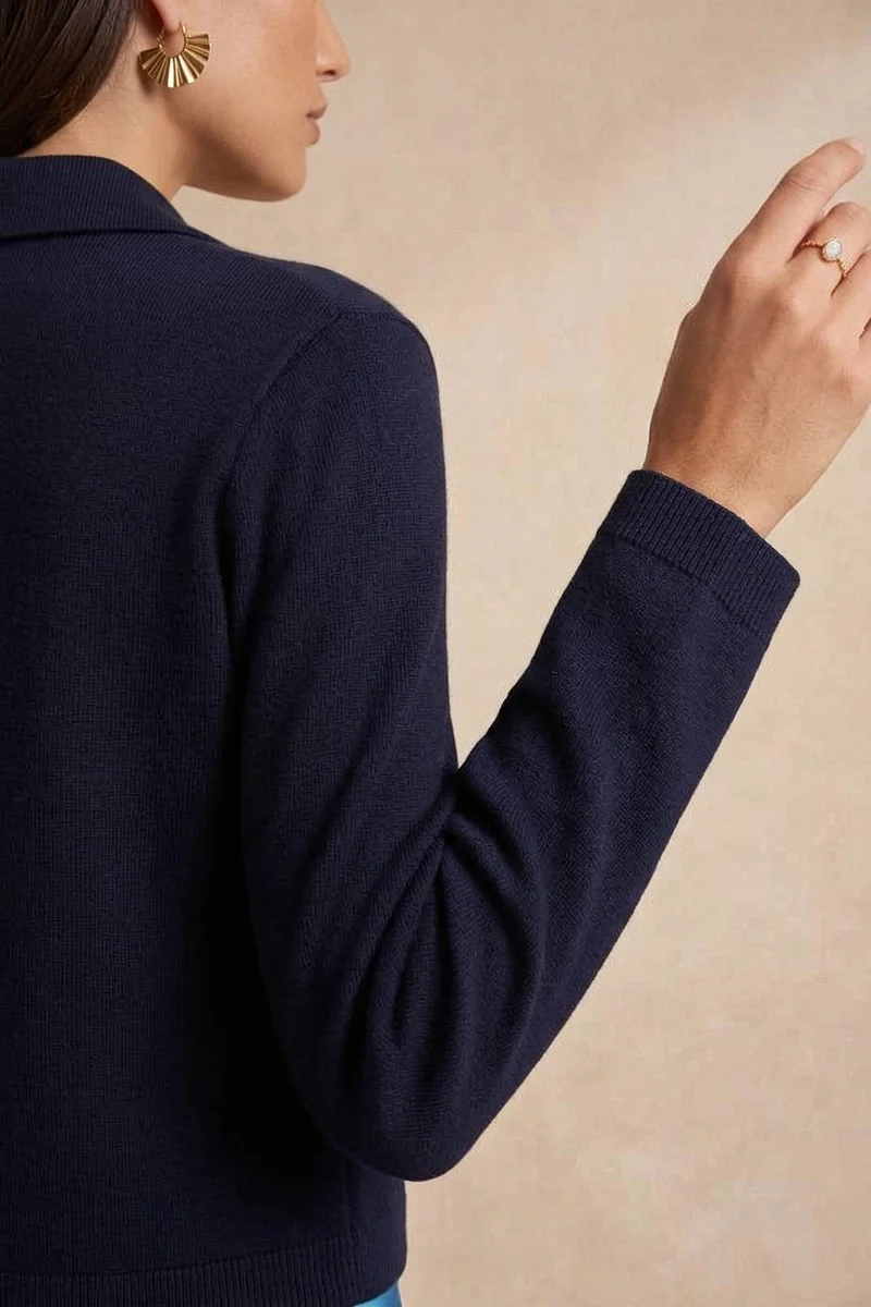 Cardigan en laine Idéaliste