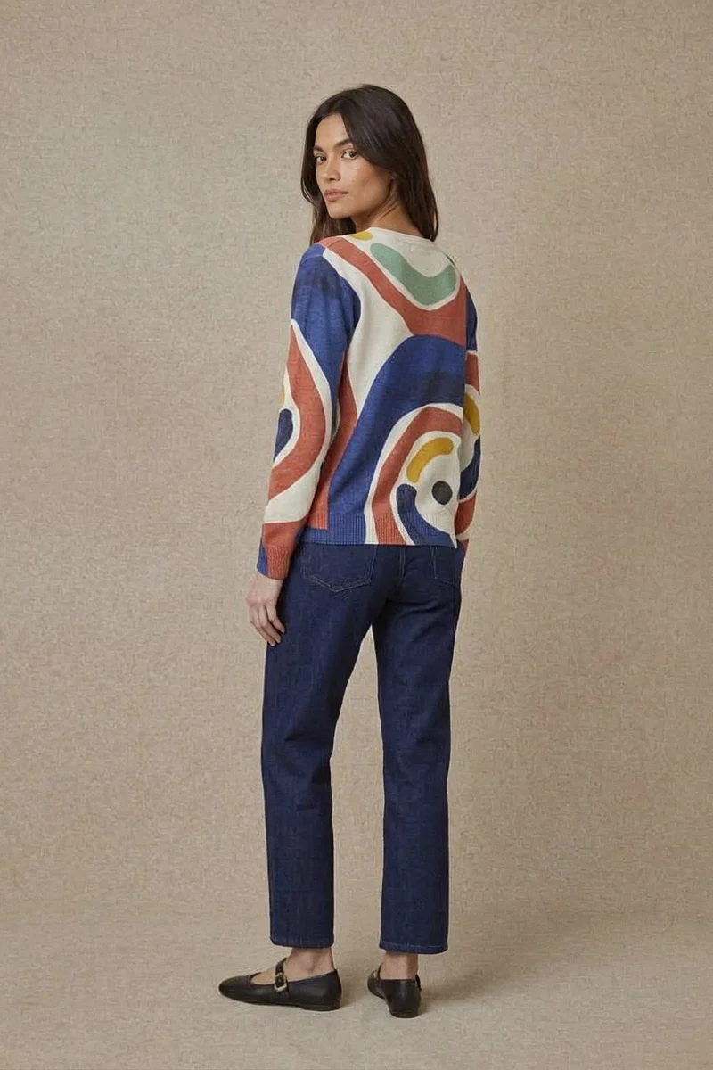 Pull en laine Prunelle