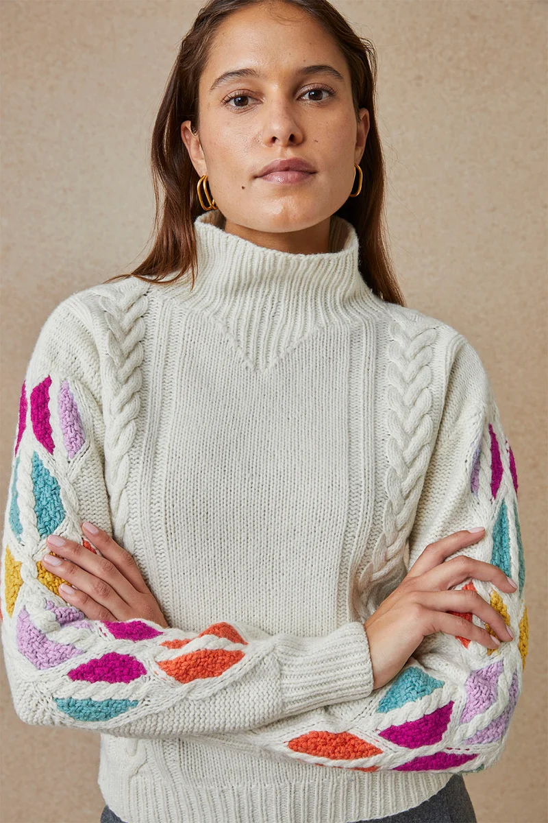 Pull en laine Espiègle