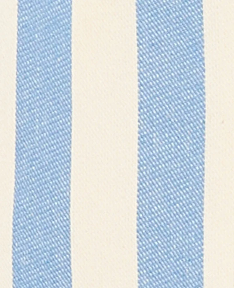 Veste longue sans manche avec rayures
