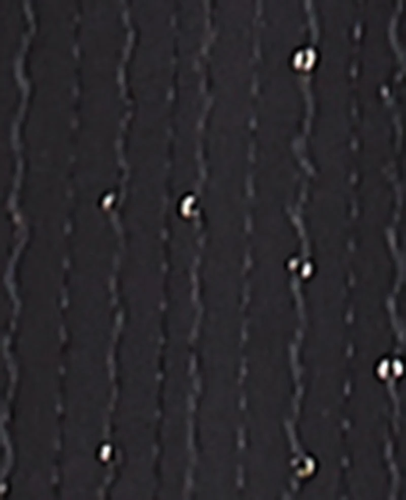 Jupe courte à volants avec mini sequins