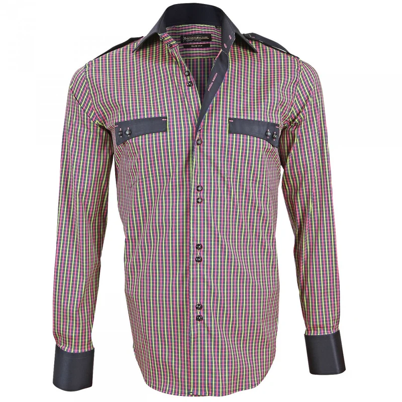 Chemise hommeLiquette mode coupe cintrée TASCA Emporio balzani