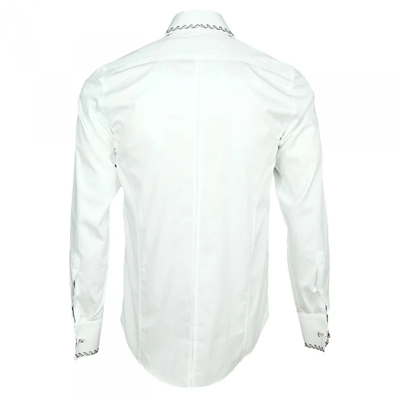 Chemise homme avec strass coupe cintrée CRYSTAL Andrew Mac Allister